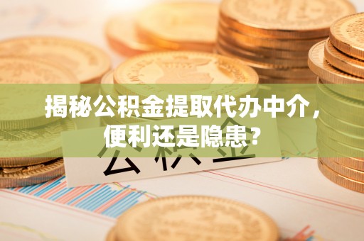 北流揭秘公积金提取代办中介，便利还是隐患？