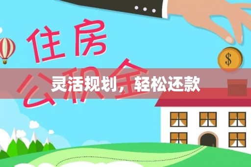北流灵活规划，轻松还款