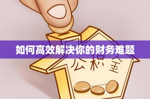 北流如何高效解决你的财务难题