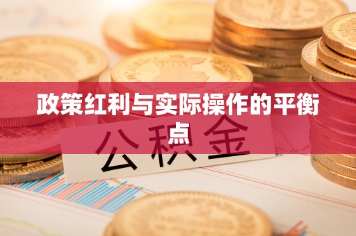 北流政策红利与实际操作的平衡点