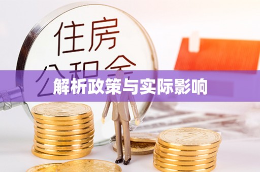 北流解析政策与实际影响