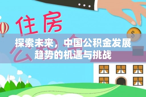 北流探索未来，中国公积金发展趋势的机遇与挑战